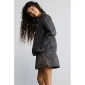 Desigual Saia preto denim