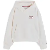 Tommy Hilfiger Sweatshirt vermelho escuro / branco
