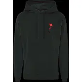 HUGO Sweatshirt vermelho / preto