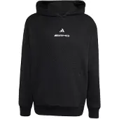 Adidas Sweatshirt de desporto 'AMG' cinzento claro / preto / branco