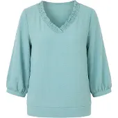 Usha Blusa verde claro