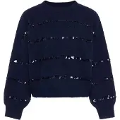 Faina Pullover 'Festive' navy