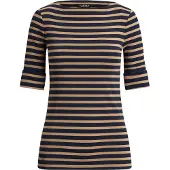 Ralph Lauren Camisa camelo / navy