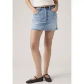 Levi's Saia 'Icon Skirt' azul ganga