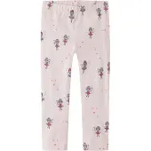 Name it Leggings azul claro / rosa / cor-de-rosa / preto