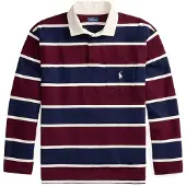 Ralph Lauren Camisa navy / vermelho vinho / branco