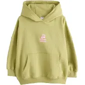 Next Sweatshirt verde / rosa