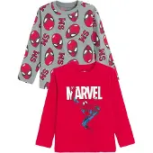 Cool Club Camisola cinzento / vermelho