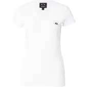 Armani Exchange Camiseta De Manga Curta Com Decote Em V Xw002971_af16294