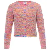 IZIA Casaco de malha mistura de cores