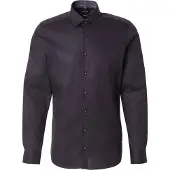 Olymp Camisa clássica 'Lvl 5 City Lucky' preto