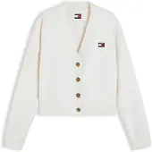 Tommy Hilfiger Casaco de malha navy / vermelho cereja / offwhite