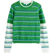 Next Pullover azul claro / abe / branco