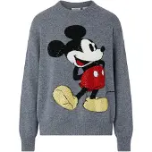 Liu Jo Pullover 'ECS' cinzento / vermelho / preto / branco
