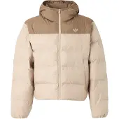 Adidas Originals Casaco meia-estação bege / bege claro