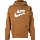 Nike Sweatshirt 'CLUB' umbra / branco