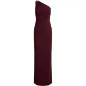Ralph Lauren Vestido vermelho vinho