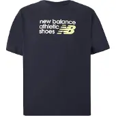 New Balance Camisa navy / amarelo / branco