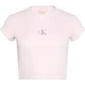 Calvin Klein Jeans Camisa cinzento / cor-de-rosa / branco