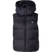 Calvin Klein Jeans Colete 'ESSENTIAL' preto