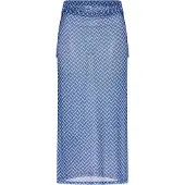 LASCANA Saia navy / azul escuro / branco