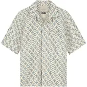 Dstrezzed Camisa 'Birdi' creme / azul pombo