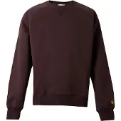 Carhartt WIP Sweatshirt 'Chase' chocolate