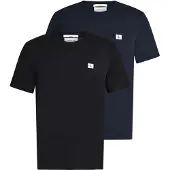 Calvin Klein Jeans Camisa azul escuro / preto