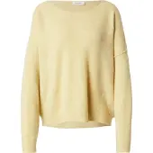 American vintage Pullover 'DAMSVILLE' amarelo pastel