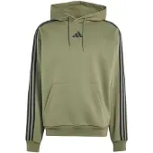 Adidas Moletom Com Capuz 3 Stripes Fleece