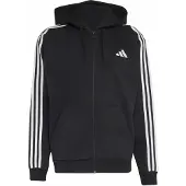 Adidas Moletom Com Fecho 3 Stripes Fleece