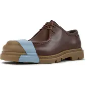 Camper Sapato com atacadores ' Junction ' bege / azul / castanho