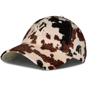 New Era Boné 'Gorra marron yankees animal print 9twenty' castanho