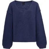 Dreimaster Klassik Pullover navy