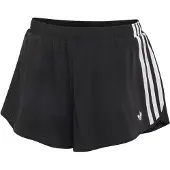 Adidas Calças de desporto preto / branco