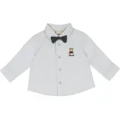 Chicco Camisa castanho / vermelho escuro / preto / branco