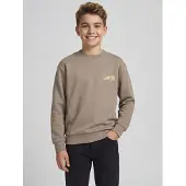 JJ REBEL Sweatshirt 'JREBELIJAH' camelo / amarelo claro