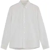 Trendyol Camisa azul / branco