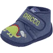 Chicco Pantufa 'TOSSY' azul / verde claro / vermelho