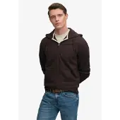 Superdry Casaco em moletão 'Essential' vermelho vinho
