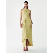 BWLDR Vestido de festa 'BELLIZE' amarelo