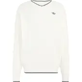 Adidas Sweat-shirt CABLE KNIT CREWNECK SWEATSHIRT homens - Branco - EU S