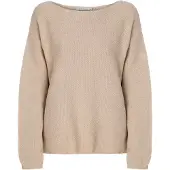 TATUUM Pullover bege mosqueado