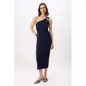 Trendyol Vestido azul escuro