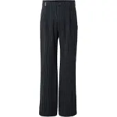 2Y Studios Calças com pregas 'Tahlo' navy