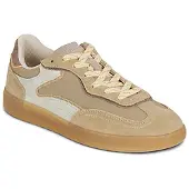 HOFF para mulher. 22619403 Sapatilhas de couro bege Park (36), Plano, Camurça, Cordão, Casual