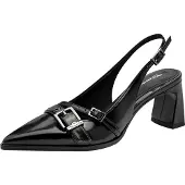 Tamaris Sapatos abertos atrás preto