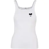 Urban Classics Top preto / branco