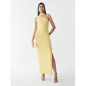BWLDR Vestido de festa 'Annie' amarelo