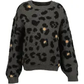 Blue Seven Pullover camurça / cinzento escuro / preto